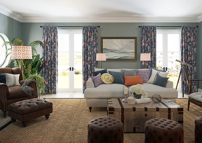 Morton, Midnight - Made to Measure Curtains - Image 13